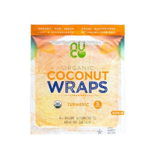 NUCO Organic Coconut Wraps (Turmeric)